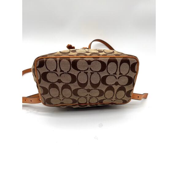 COACH Vintage Y2K Signature Mini Backpack, Brown